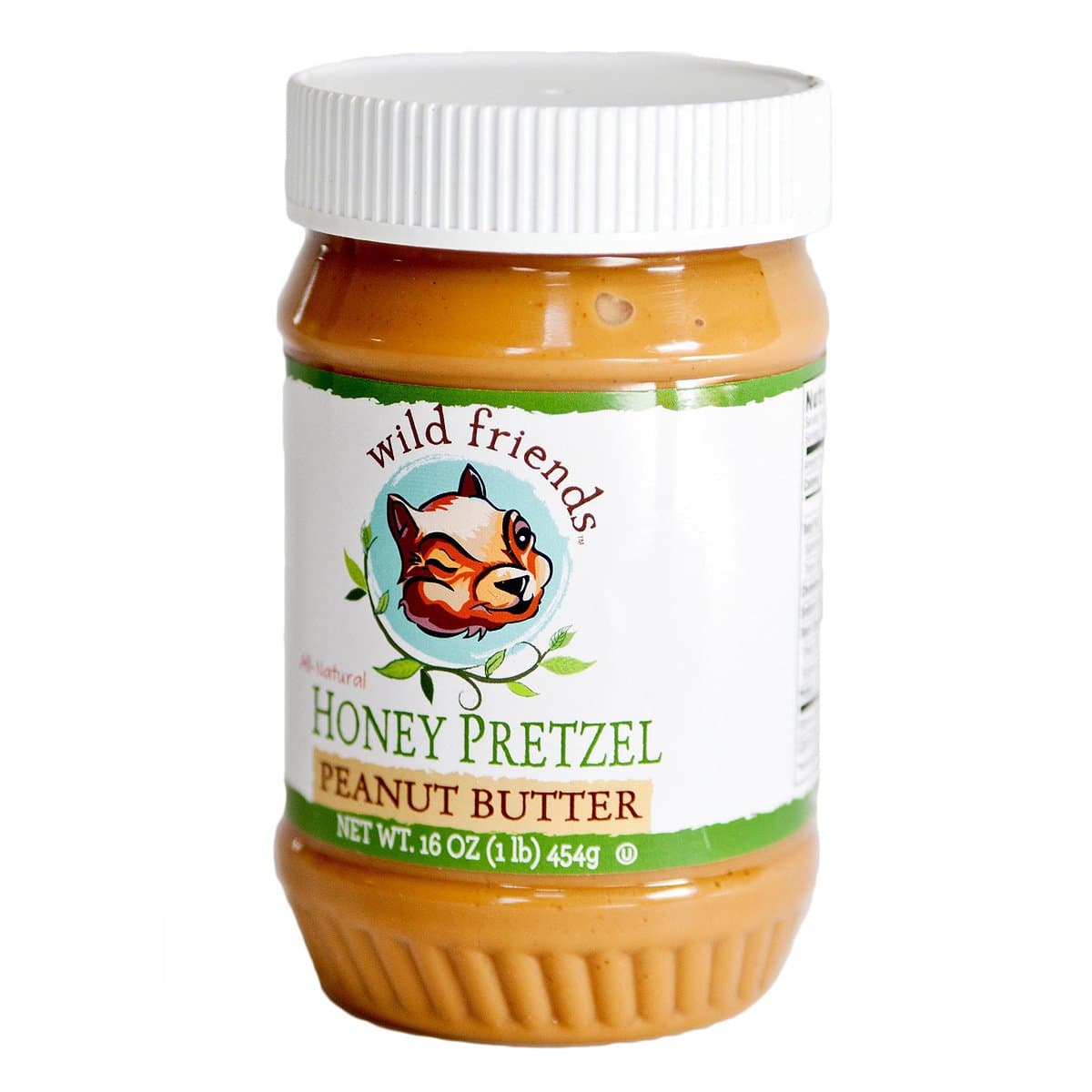 Honey Pretzel Peanut Butter: Wild Friends Nut Butters 16oz