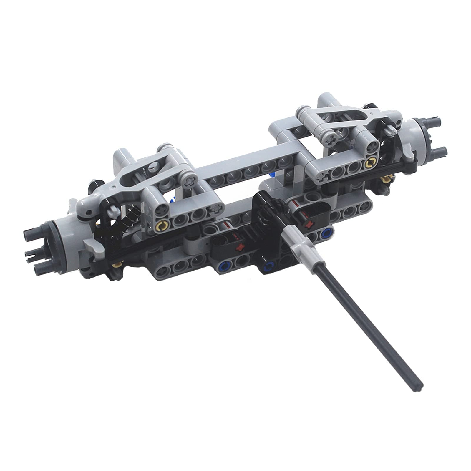 MOC Parts Toy Front Suspension System Technical Parts Compatible with All Major Brands Building Blocks Bricks DIY Accessories (78Pcs)