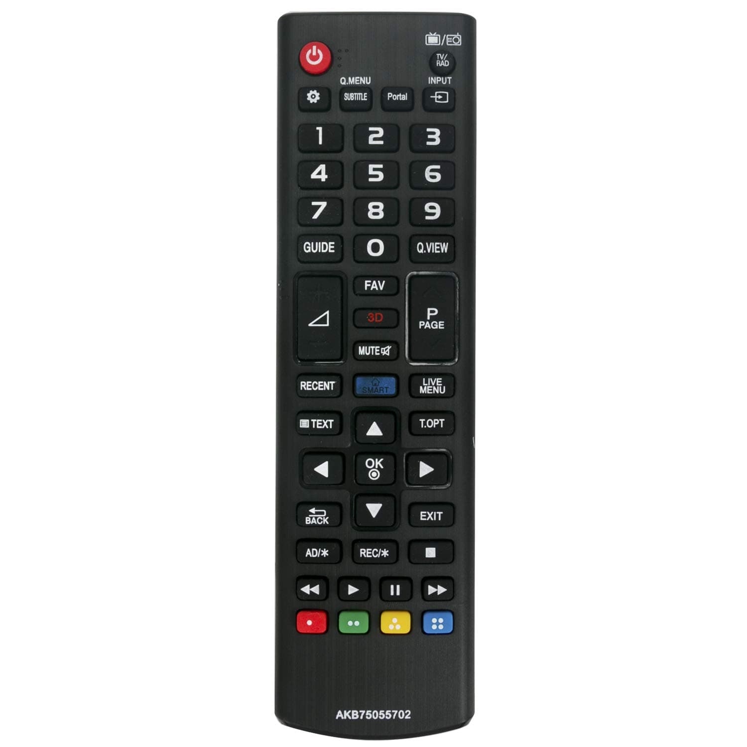 Beyution New AKB75055702 Remote Control Compatible with LG TV 32LF5850 32LF585B 32LF585D 32LH500B 42LF5850 42LF585T 42LM6200 43LH541T 43LH600T 43LH600V 43UH610T 43UH619V 49LF5400 49LF540T