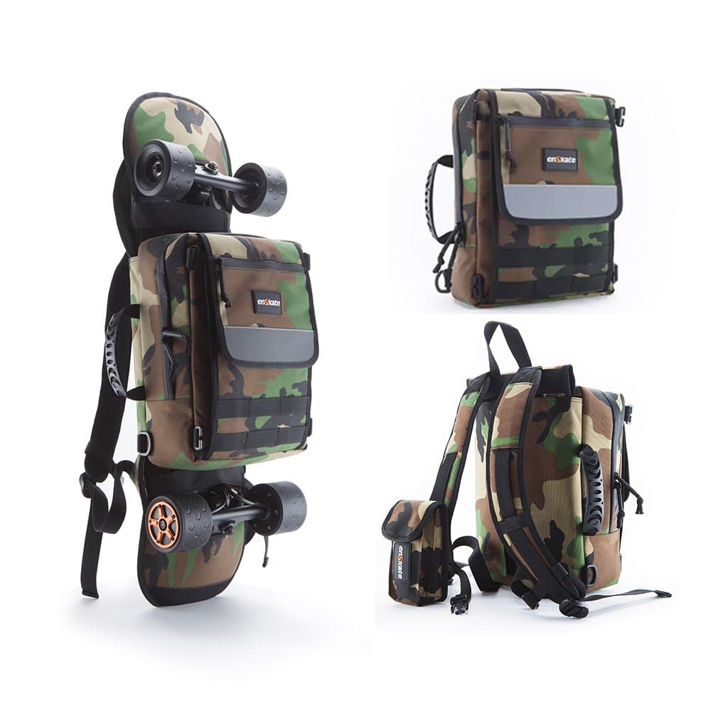 enSkate Skateboard Longboard Electric Skateboard Multi-functional Carry Bag Storage bag Shoulder Bag Handbag Backpack Notebook Bag Big Capacity Oxford Fabric Canvas Camouflage
