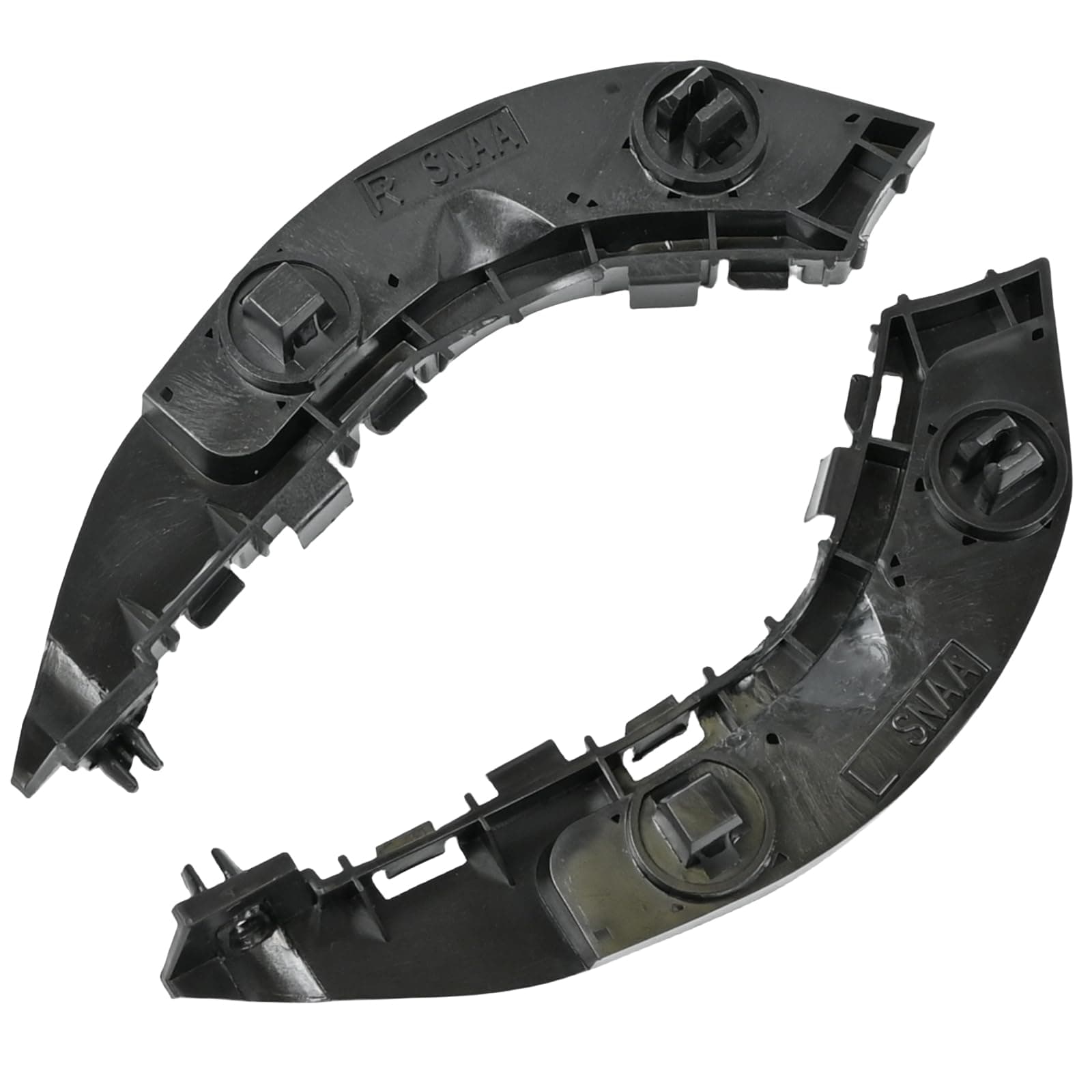 Front Bumper Bracket fit for Honda Civic Sedan 2006 2007 2008 2009 2010 2011, Left & Right Driver Passenger Side replace 71193-SNA-A02 71198-SNA-A02 HO1042114 HO1043114