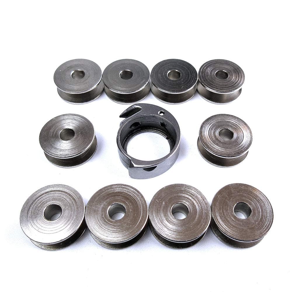 EverNiceShuttle Hook & 10 BOBBINS for Singer 29-4 Shoe Repairing Sewing Machine