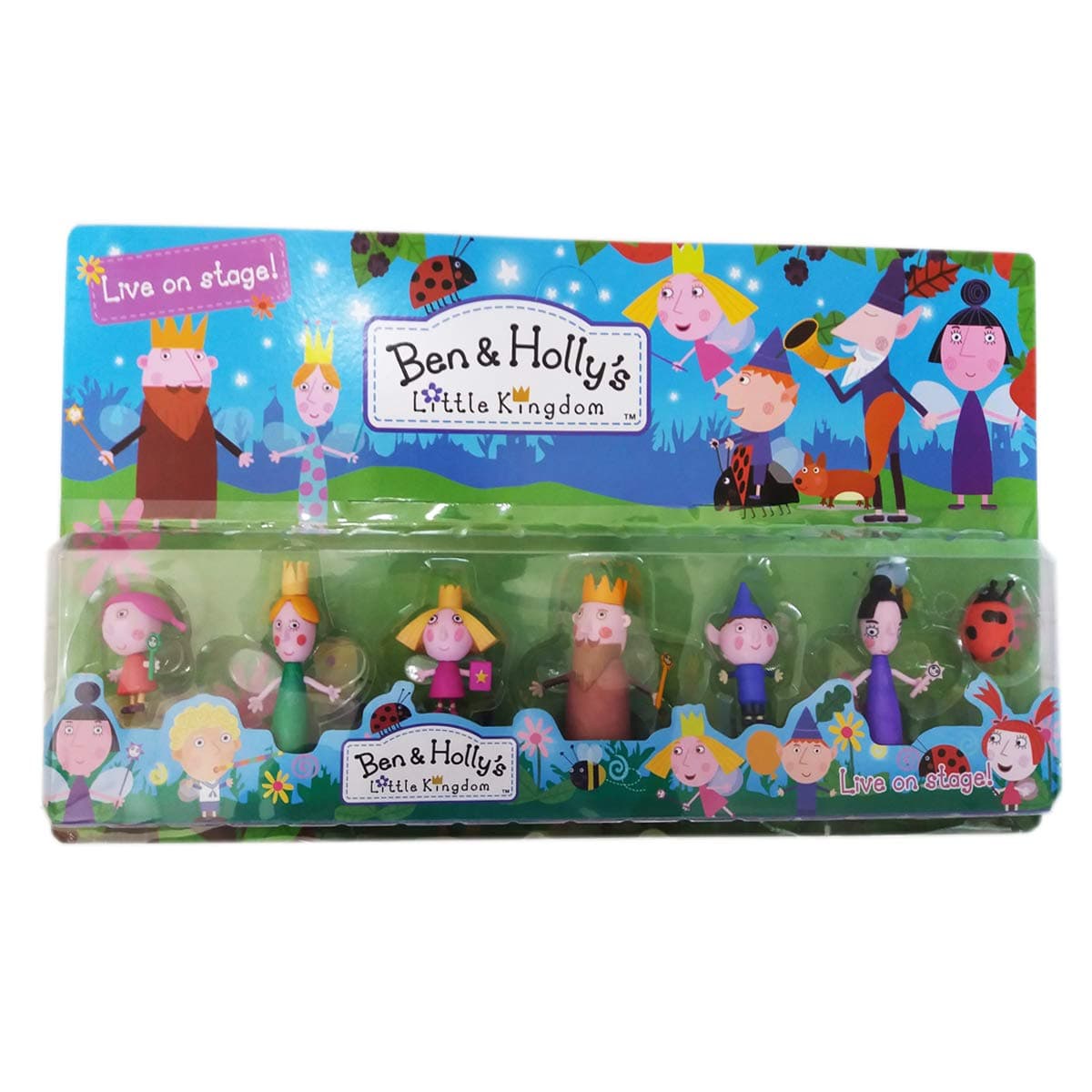 KIDOZ Ben & HOLLY'S Little Kingdom 7 Action Figures Pack