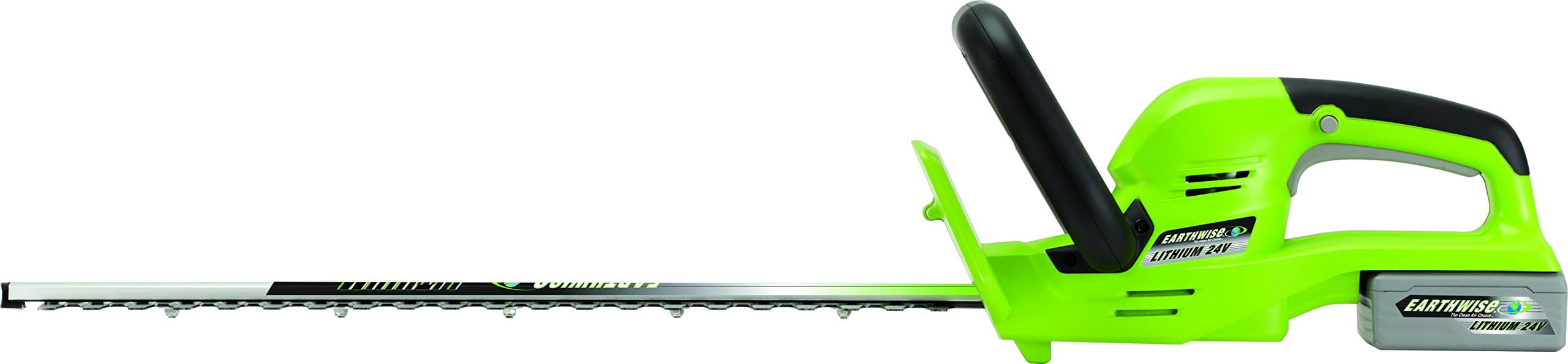 Earthwise LHT12422 22-Inch 24-Volt Lithium Ion Cordless Electric Hedge Trimmer
