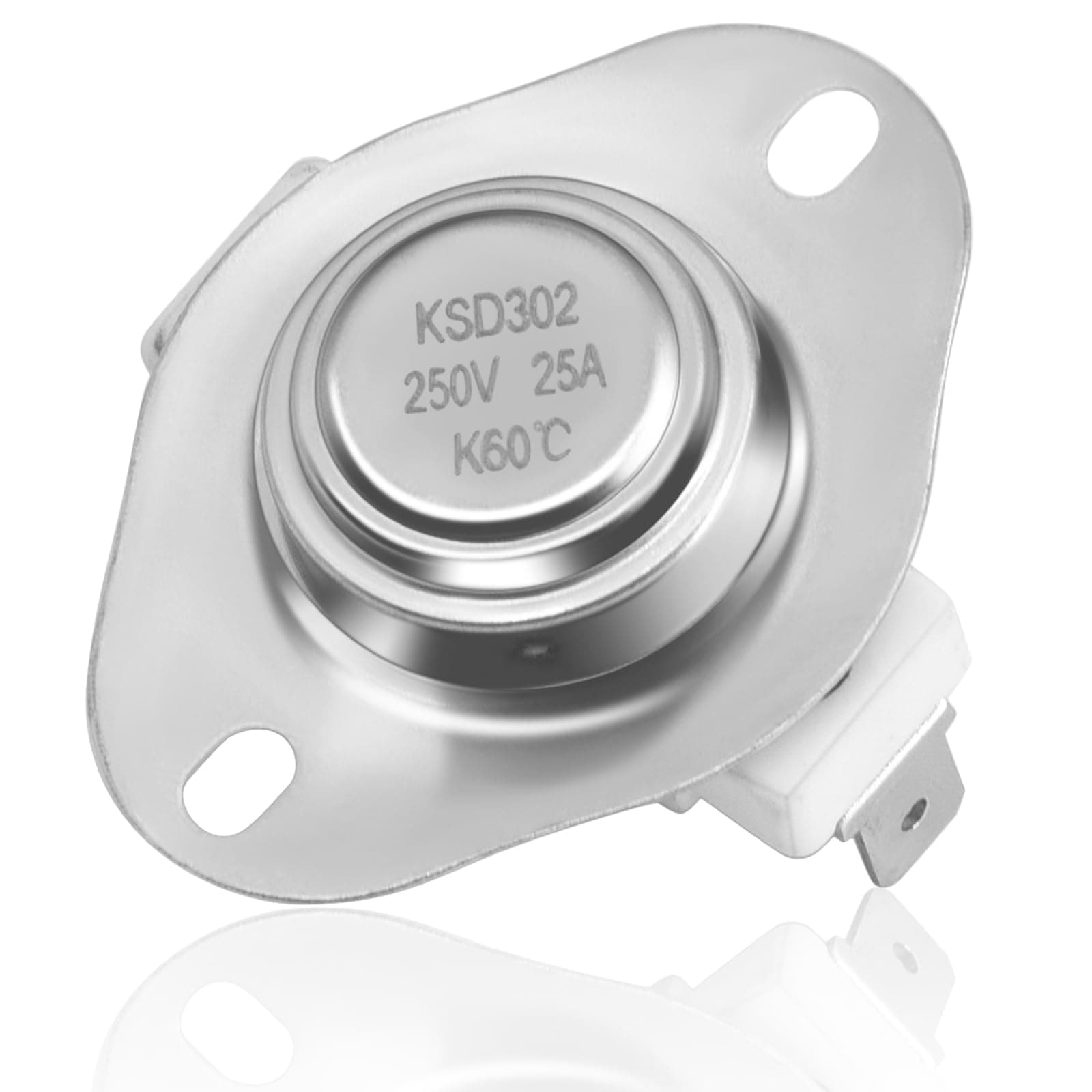 Adviace 80599 Low-Temp Ceramic Limit Snap Disc Switch for Vogelzang VG5790, VG5770 Pellet Stoves, USSC, Ashley and King Pellet Stoves, F140-10F Low Limit Thermodisc Switch Exhaust T-Disc.