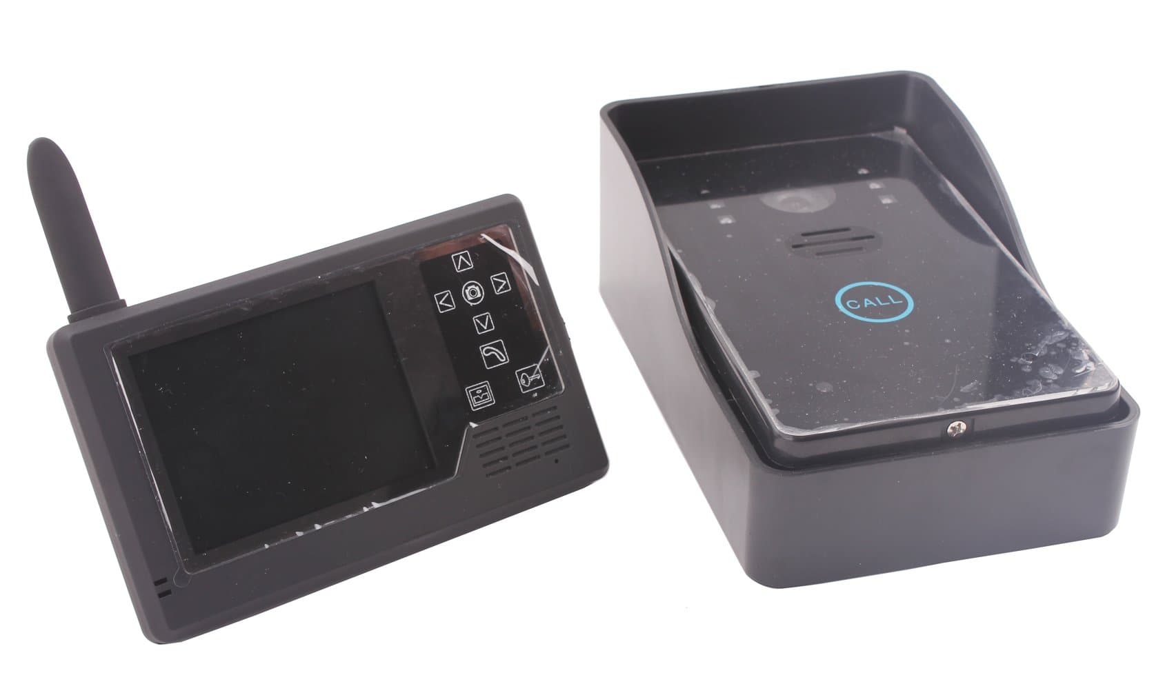 Shanyi 3.5" TFT LCD Color Display 2.4GHz Digital Wireless Video Door Phone + IR Camera