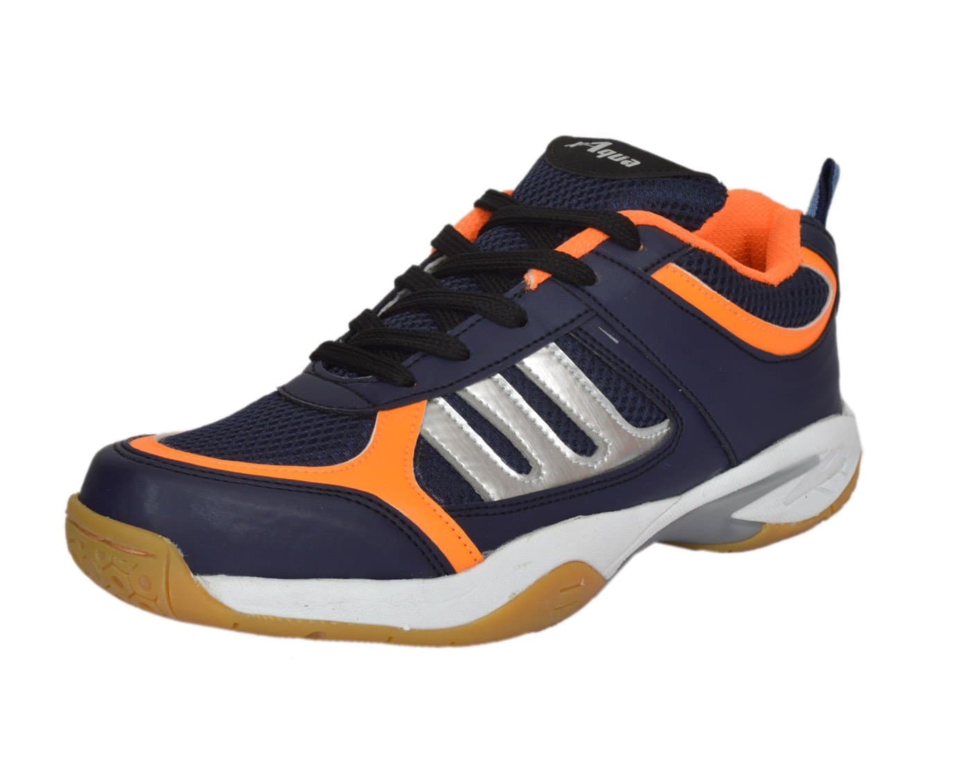 Pavoo XAP-876 Badminton Shoes Light Weight & Comfortable Unisex Shoes For ( Men, Boys, Women, Girls & Junior ) PU Material Non Marking Sole Outdoor Indoor Playing - Best in Badminton Shoes, Volleyball Shoes, Baseball Shoes, Use For Nursing Training, Walking, Running, Jogging, Cycling, Gymnastic, Sports Shoes