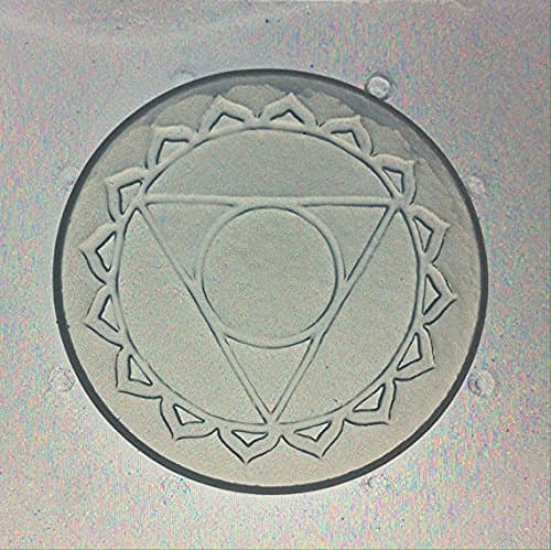 Flexible Resin Mold Throat Chakra 2" x 1/4" Deep