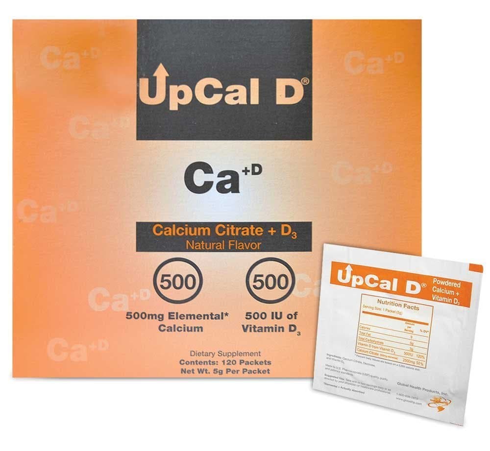 UPCAL D CALCIUM CITRATE + VIT D3 GO PACK BOX OF 120