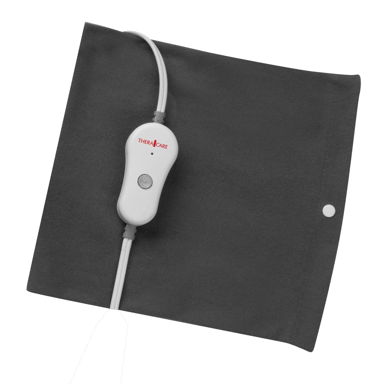 TheraCare Small Size Heating Pad | Moist & Dry Heat | One Heat Setting | Sore Muscles | Soothing Warm Relief | Personal Size 9” x 9” | Safe, Automatic Shut Off