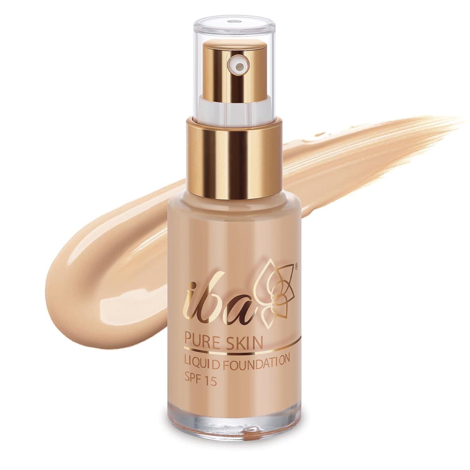 Iba Halal Care Pure Skin Liquid Foundation, 30ml (Natural Beige)
