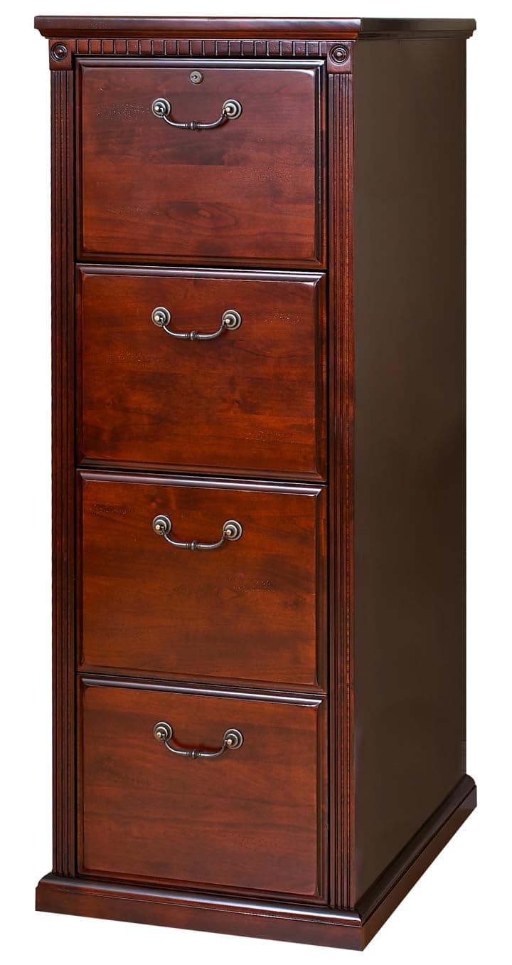 Martin Furniture4 Drawer File Cabinet, Vertical
