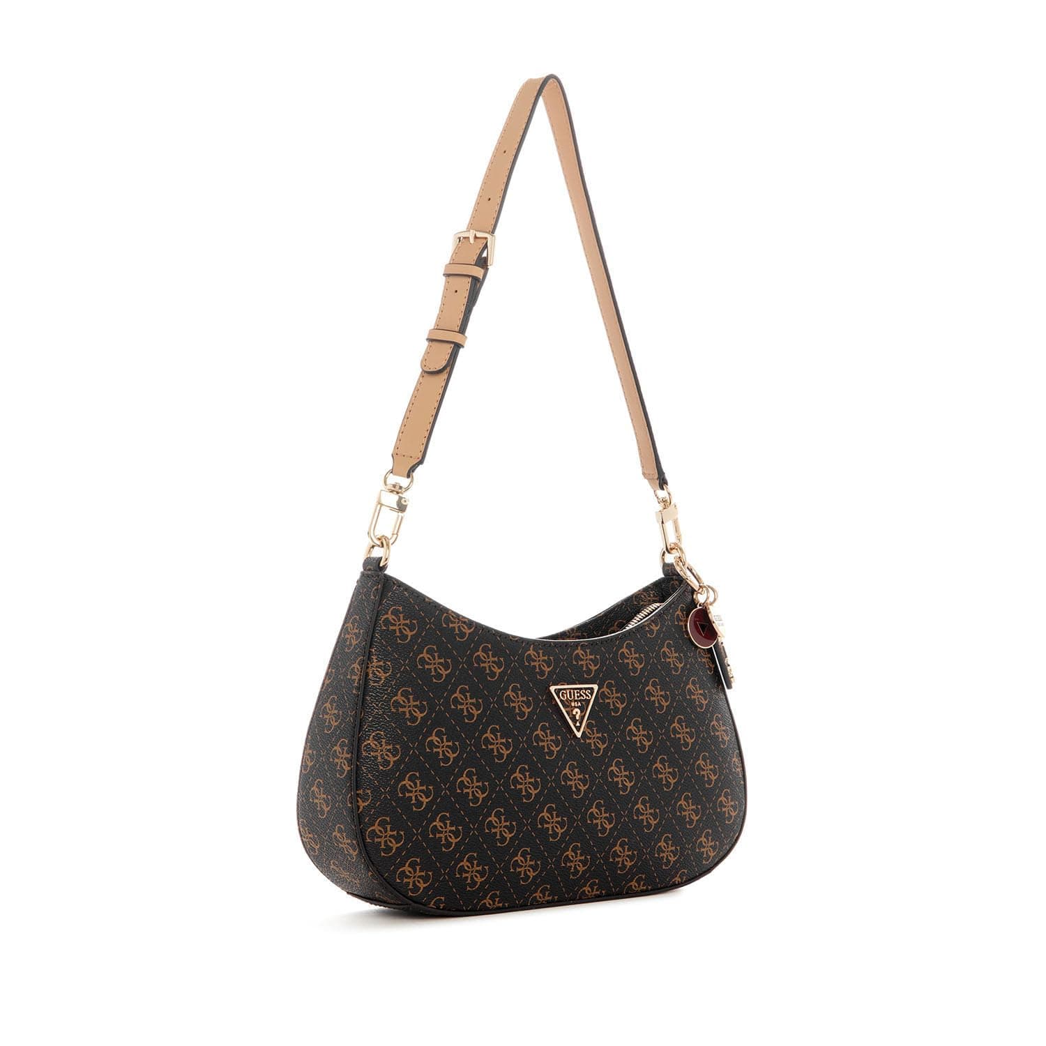 GUESS Womens Noelle Top Zip Shoulder Bag Top Zip Shoulder, Shoulder Bag