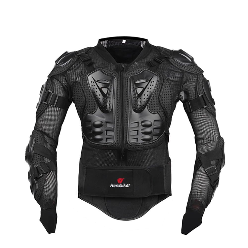 HEROBIKER Motorcycle Full Body Armor Jacket spine chest protection gear Motocross Motos Protector Motorcycle Jacket 2 Styles