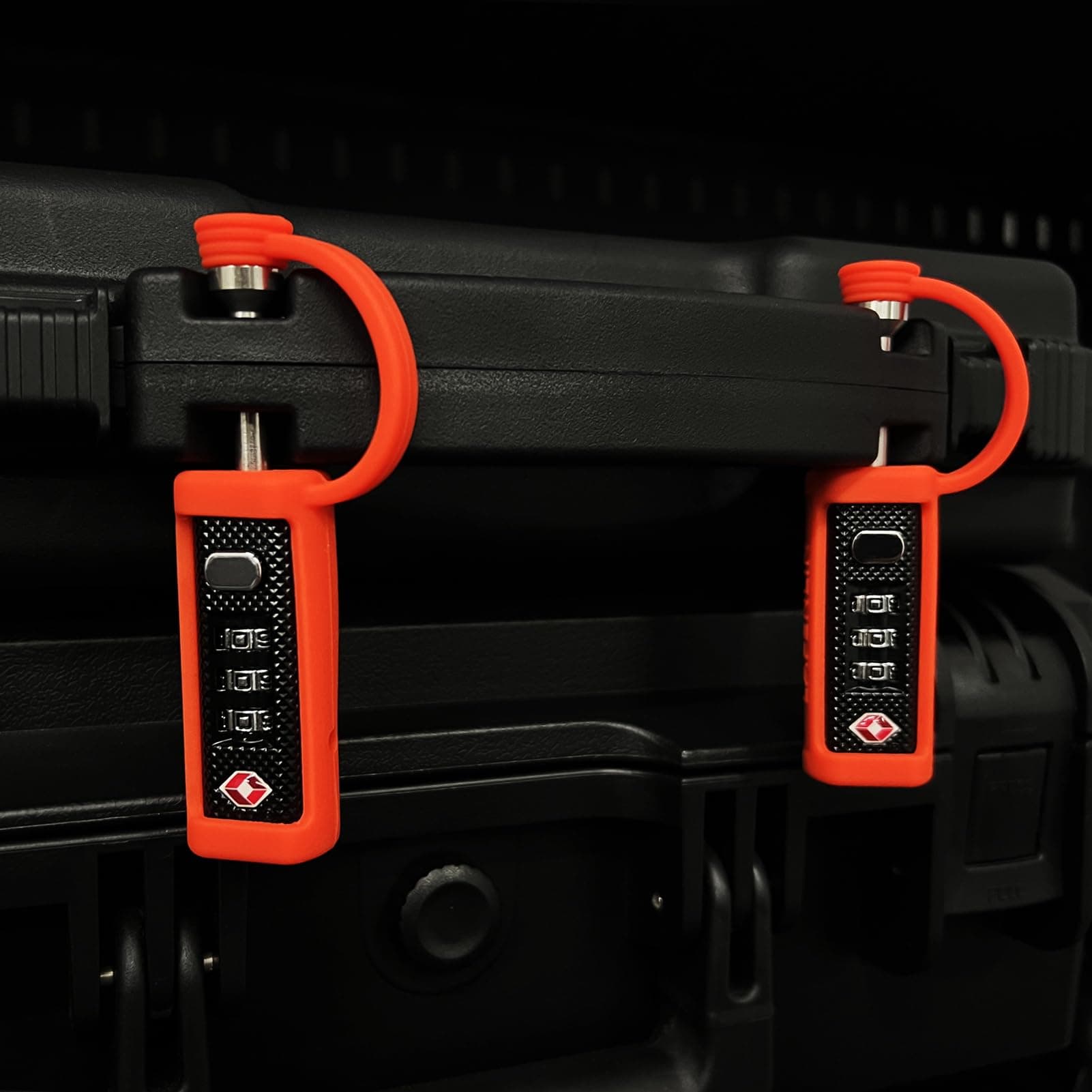 TSA Approved Firearm Travel Case Locks, Gun Case Hard Pistol Cases Lock Gun Carrying Case Lock, Cut-Proof Case TSA Padlocks for Rifles/Revolver/Handgun/Camera Hard Cases