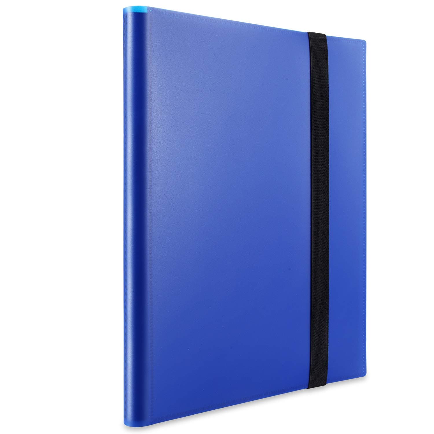 AITIME Trading Card Album Holder 360 Pockets, Side Loading PP Pockets Sleeves, Cards and Coupons Protector Storage Book (Blue)