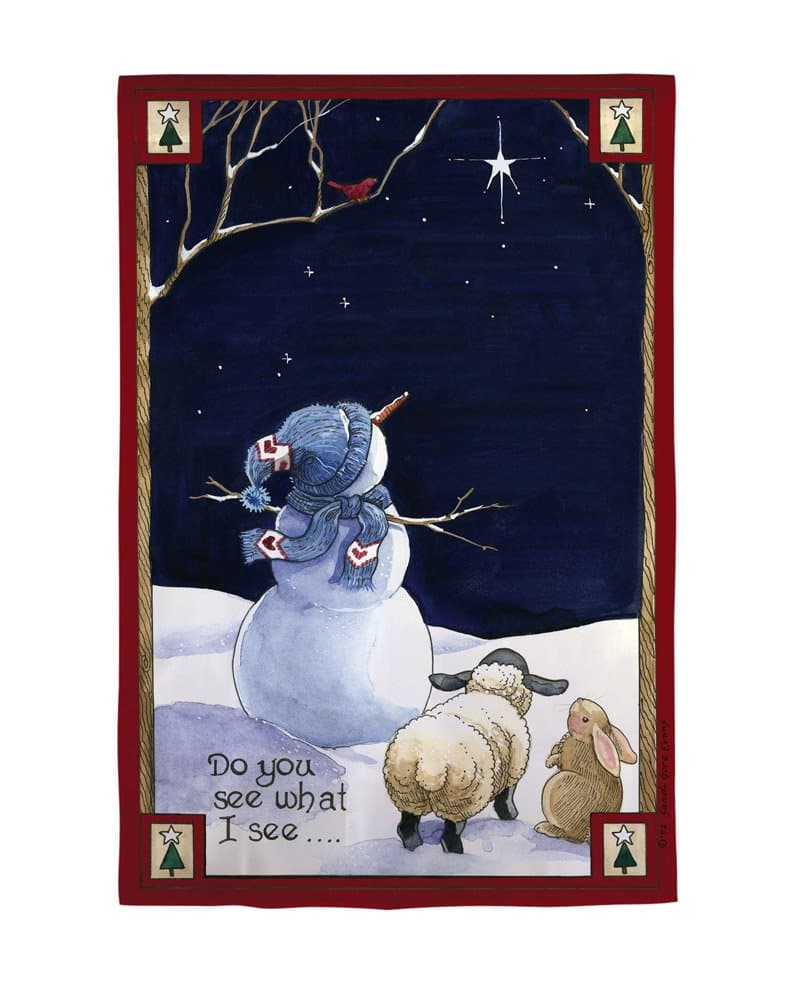 Do You See What I See Garden Flag