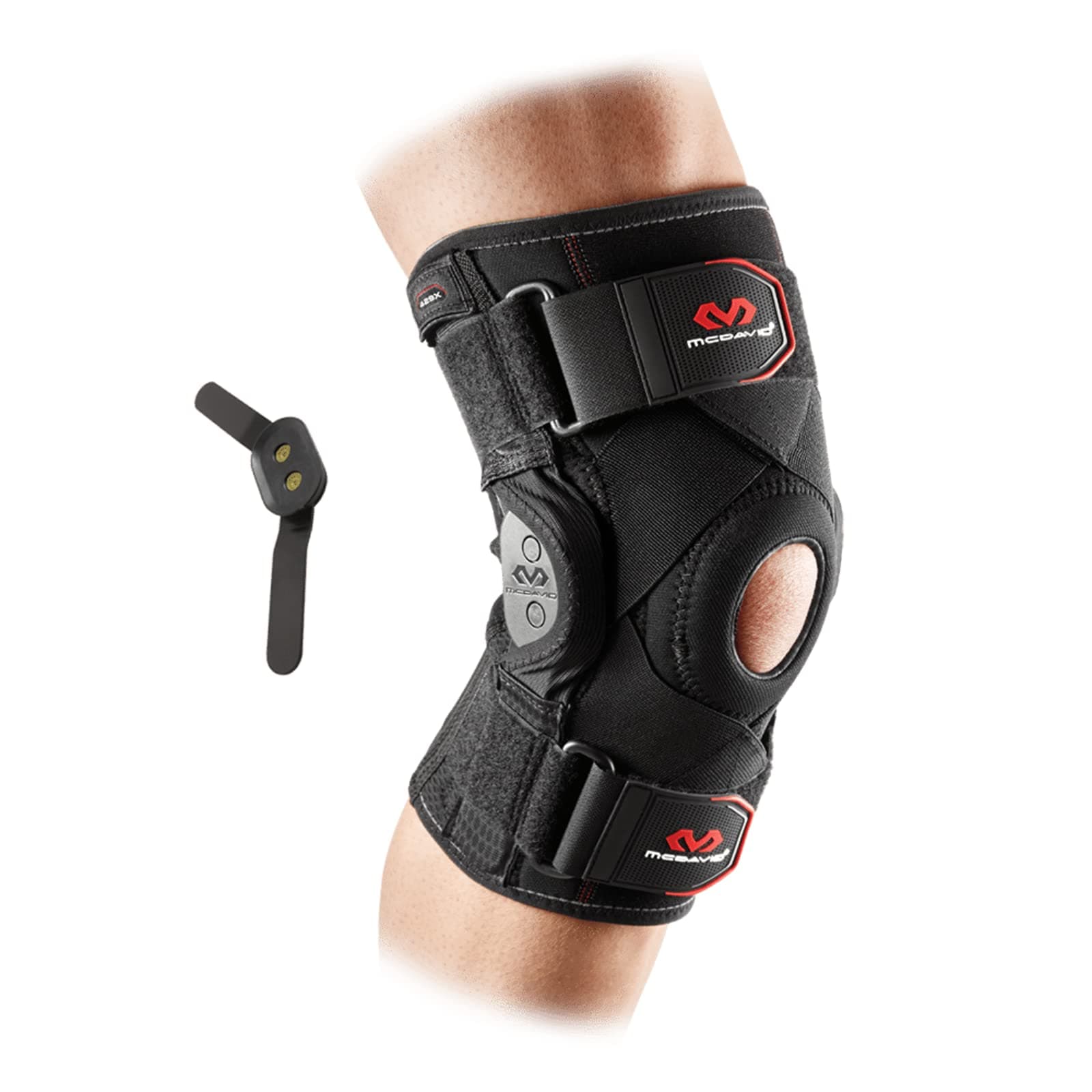 McDavid Knee Brace with Polycentric Hinges and Cross Straps