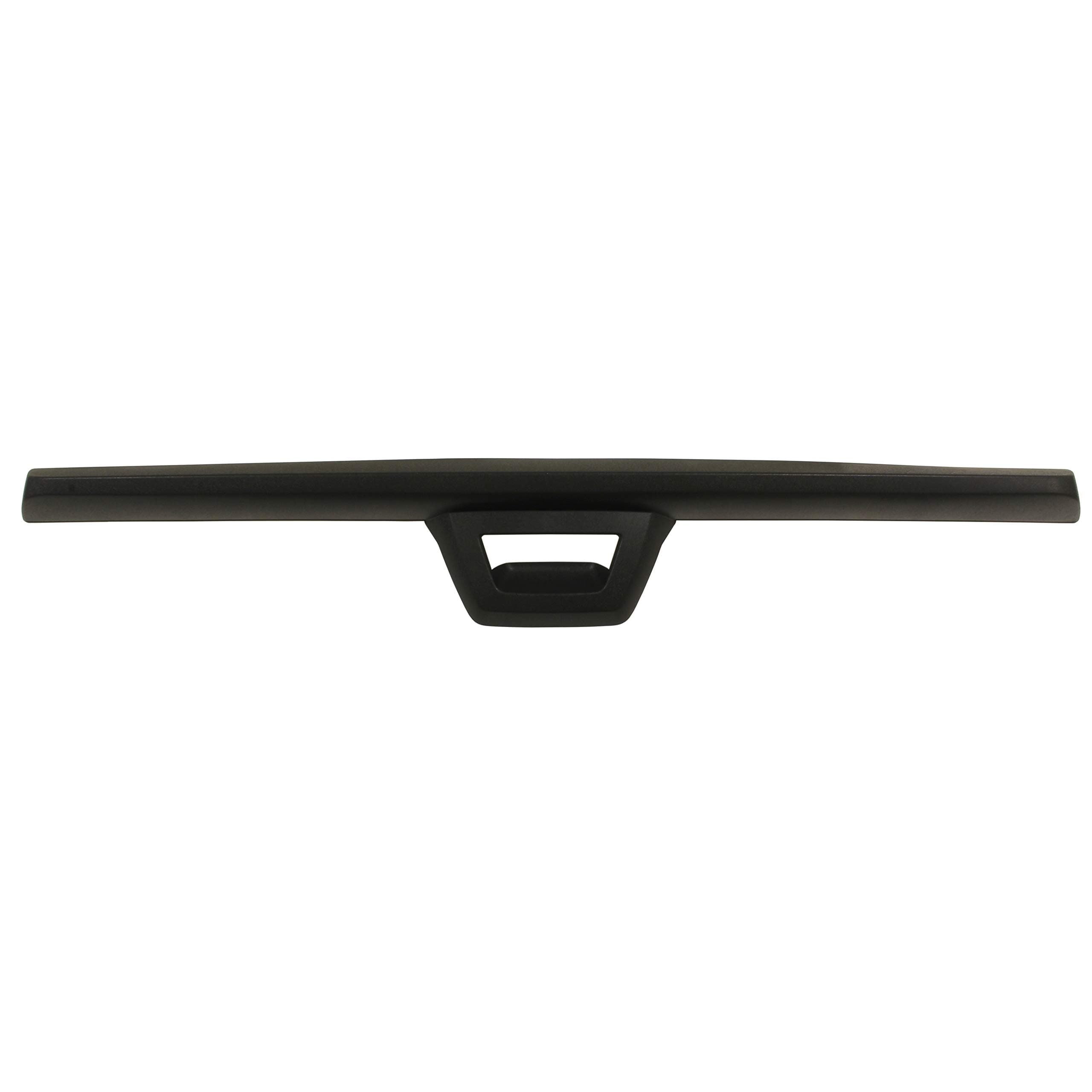 IAMAUTO 07201 Tailgate Molding Top Cap (Without Camera Hole) Lift Gate Trim Spoiler Textured Black for 2007 2008 2009 2010 2011 2012 2013 Chevrolet Avalanche and Cadillac Escalade EXT