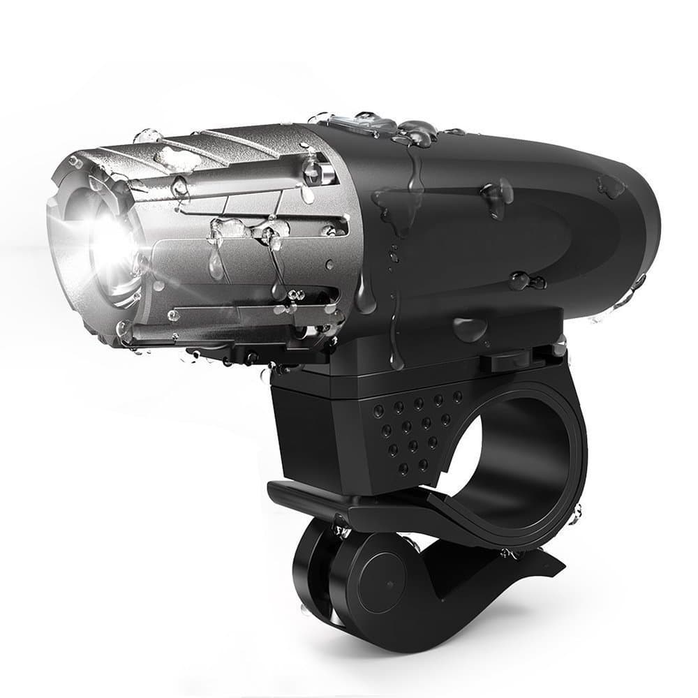 Front Bike Lights USB Rechargeable, LED Super Bright, Detachable Easy Mounting Clamp, COB