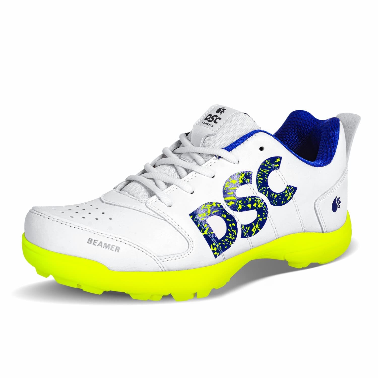 DSCDSC Beamer Cricket Shoes | Material: Polyvinyl Chloride | for Mens & Boys | Long Lasting Performance | Breathable Mesh for Improving Performance