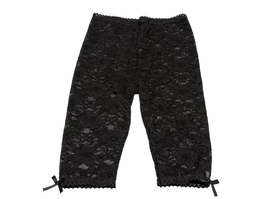 Baby Emporio - Baby Girl Lace Leggings-Black-6-12 M