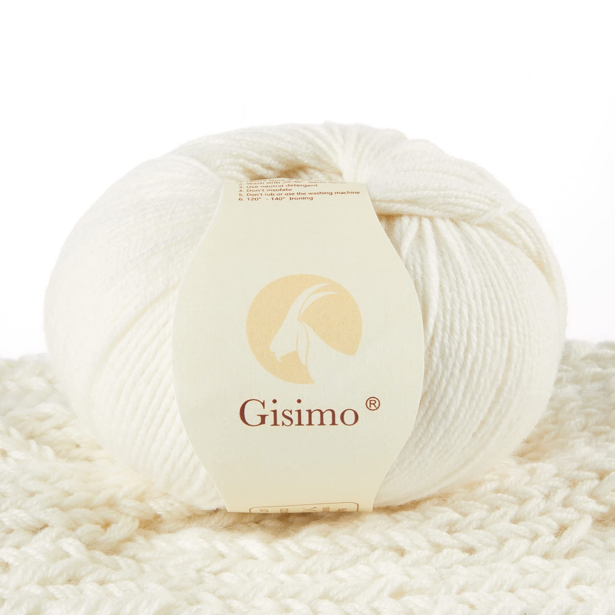 100% Inner Mongolian Cashmere Yarn Luxurious Hand Knitting Yarn Home Necessity for DIY Crafts
