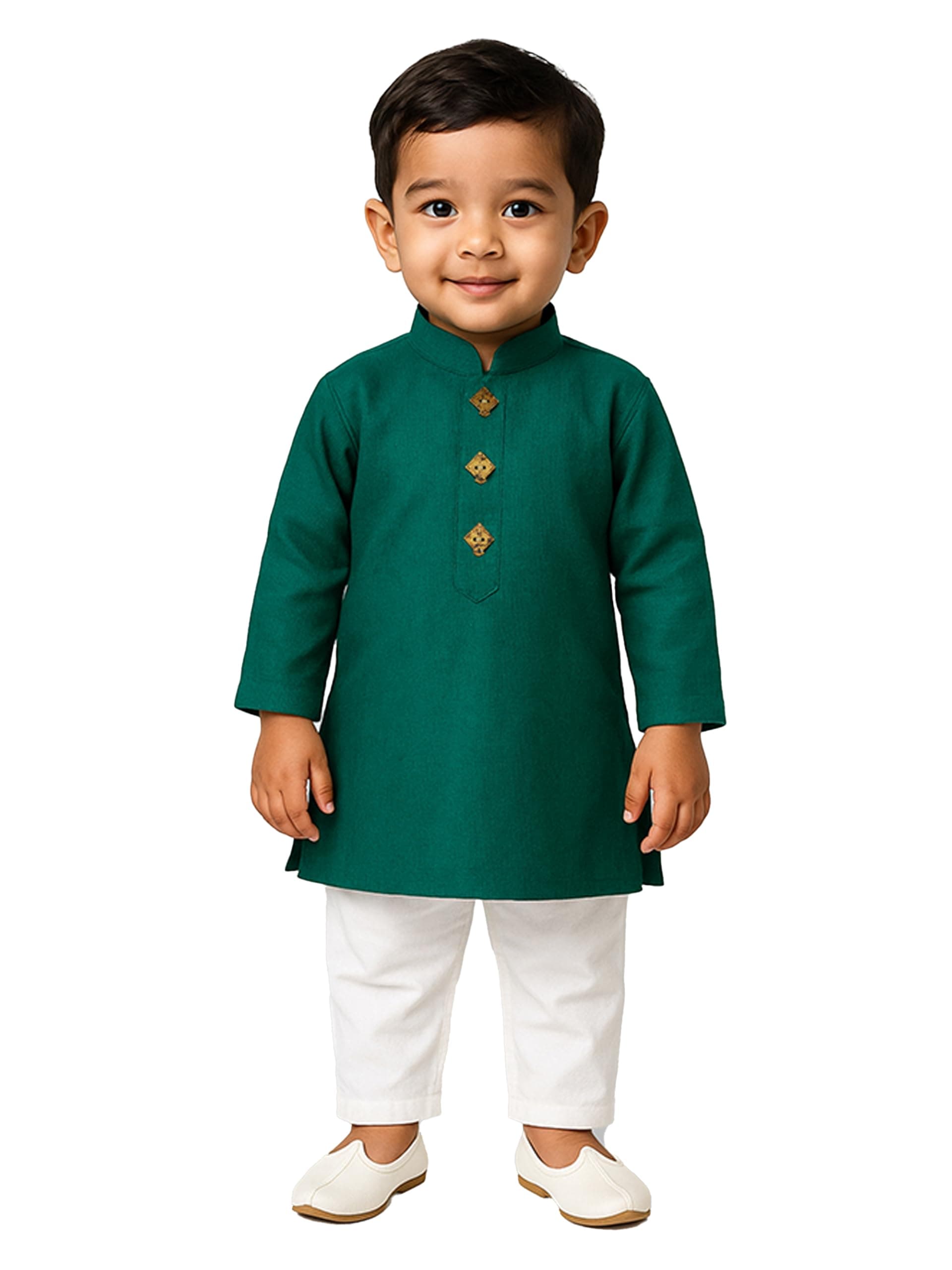 JBN Creation Boys Pure Cotton Kurta Pyjama Set - Ethnic Elegance for Festivals | Comfortable Traditional Pure south handloom cotton kurta pyjama for Kids