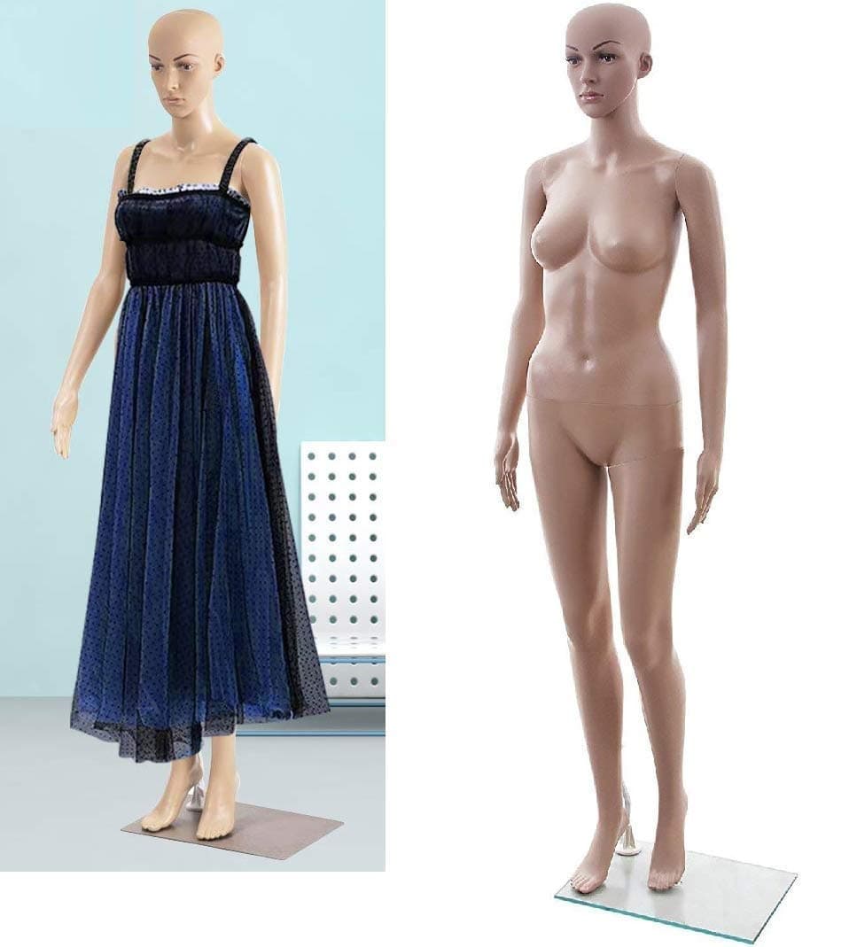 Dianna Sales Mannequin Dress Model Full Body Detachable Female with Metal Stand - (Pack Of 1)