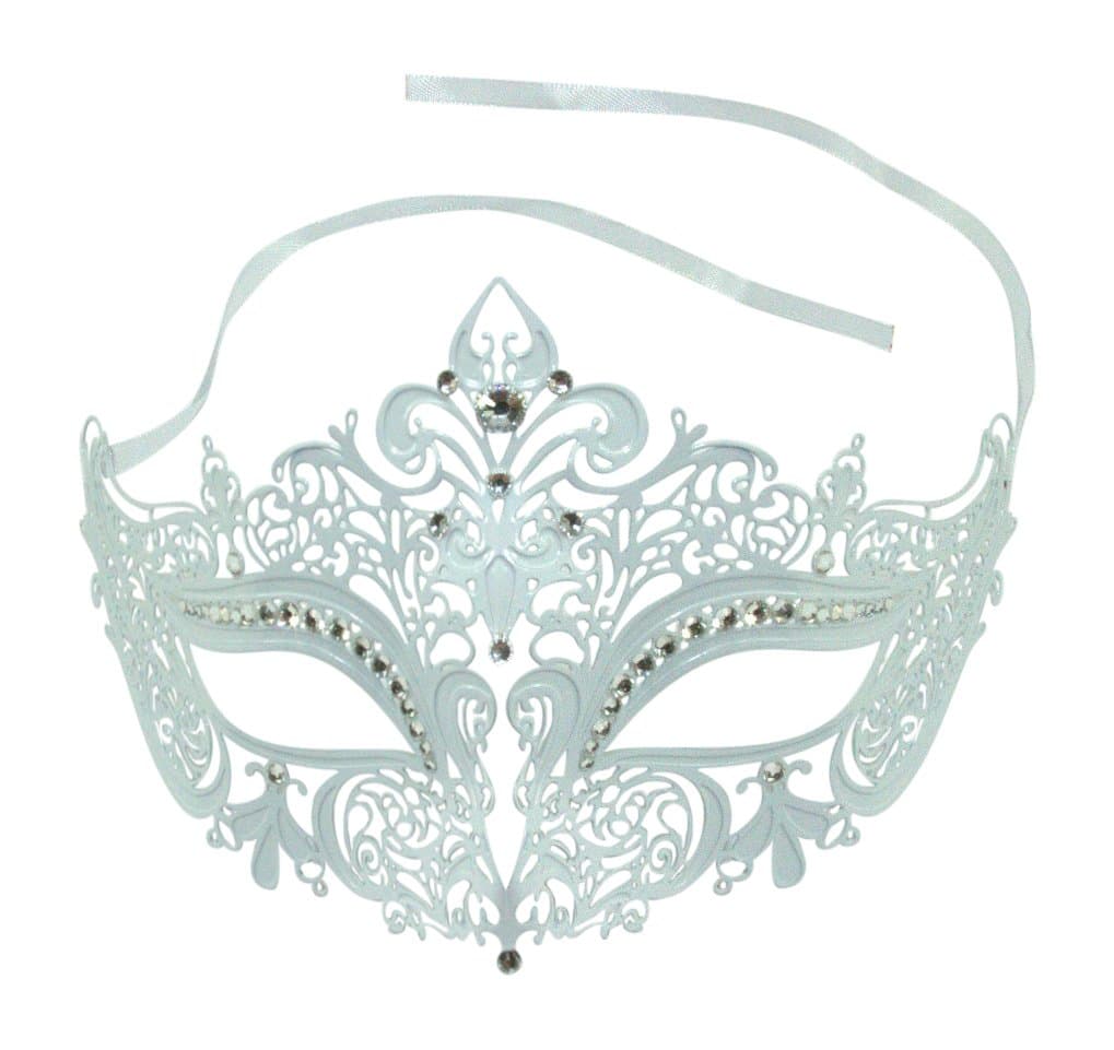 Kayso Inc Elegant Silver Venetian Mask