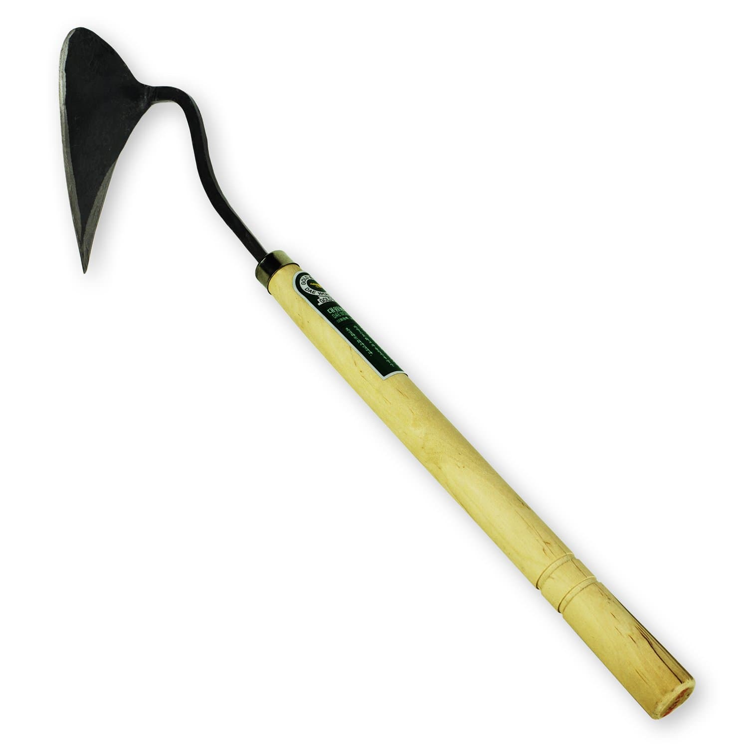 Garden Tool Hoe Ho-Mi Digger Korean weeding sickle long handled 22.5 inch Long