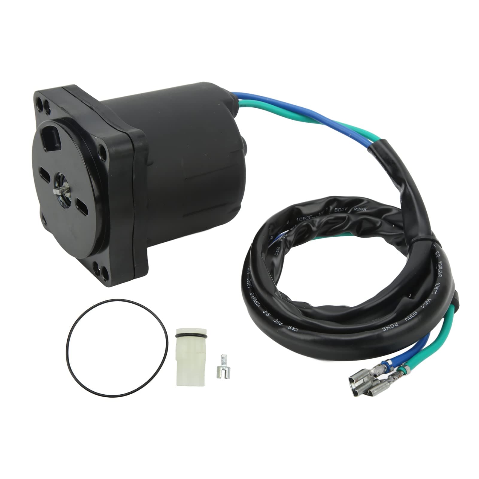 Tilt Trim Motor, 12V Reversible Outboard Power Trim Motor, Quick Start, Rustproof Replacement for Outboard Motor, 6120 ZY9 013