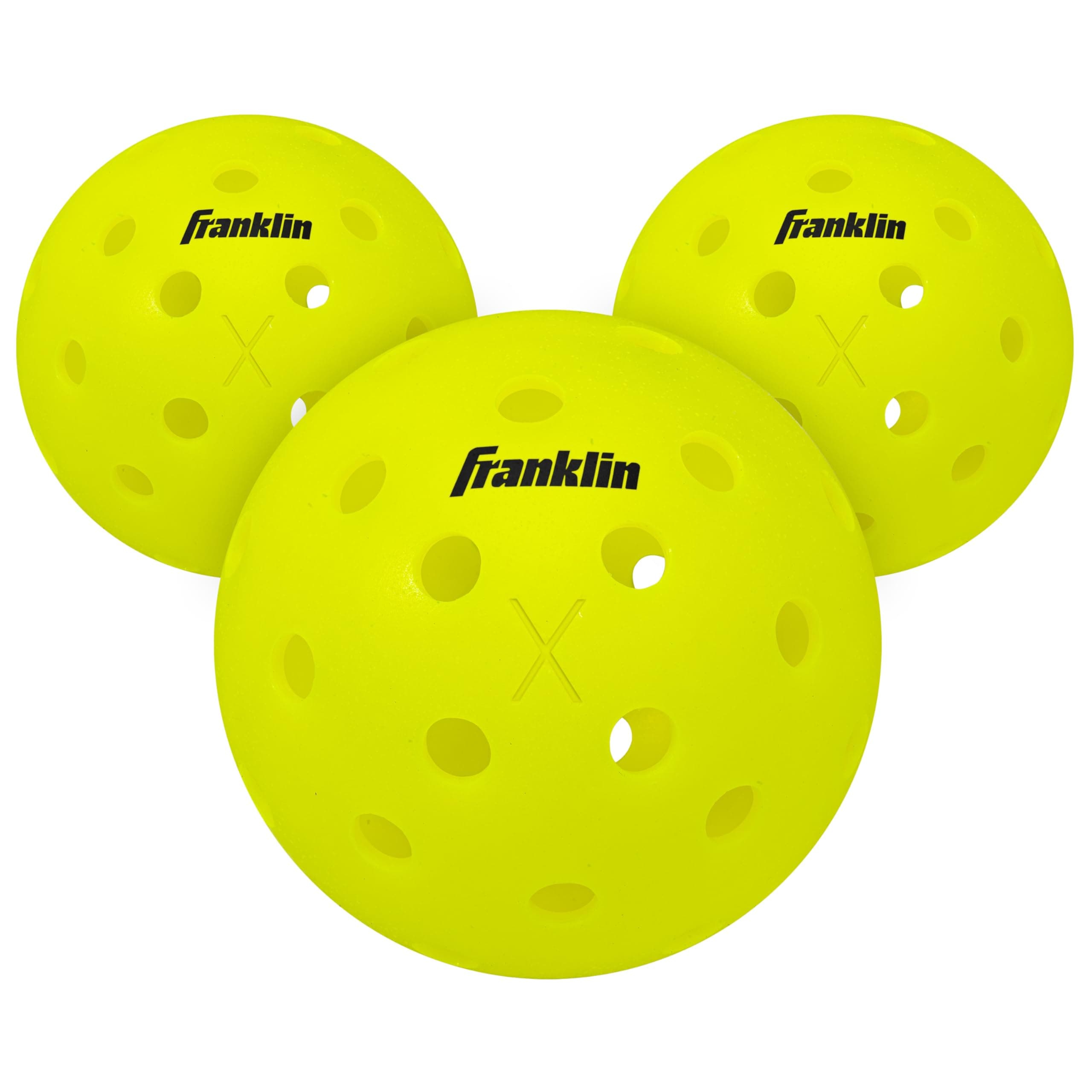 Franklin Sports Outdoor Pickleball - X-40 Pickleball - USA Pickleball (USAPA) Approved - Official US Open Ball