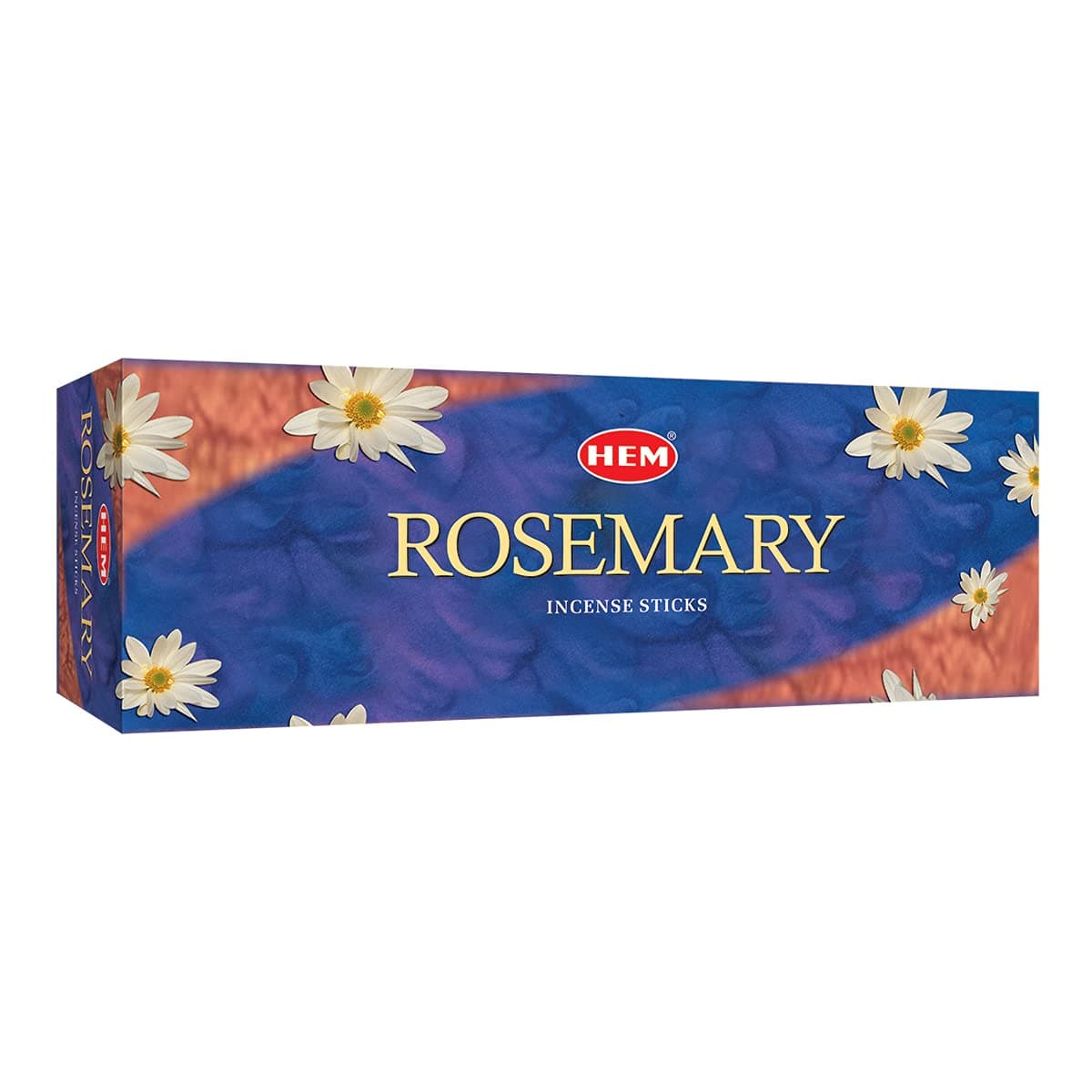 Hem Rosemary Scented Sticks for Cleansing & Meditation Incense Sticks - Pack of 6 (20 Sticks Each) - Promotes Tranquility,Serenity and Elevate Your Senses.