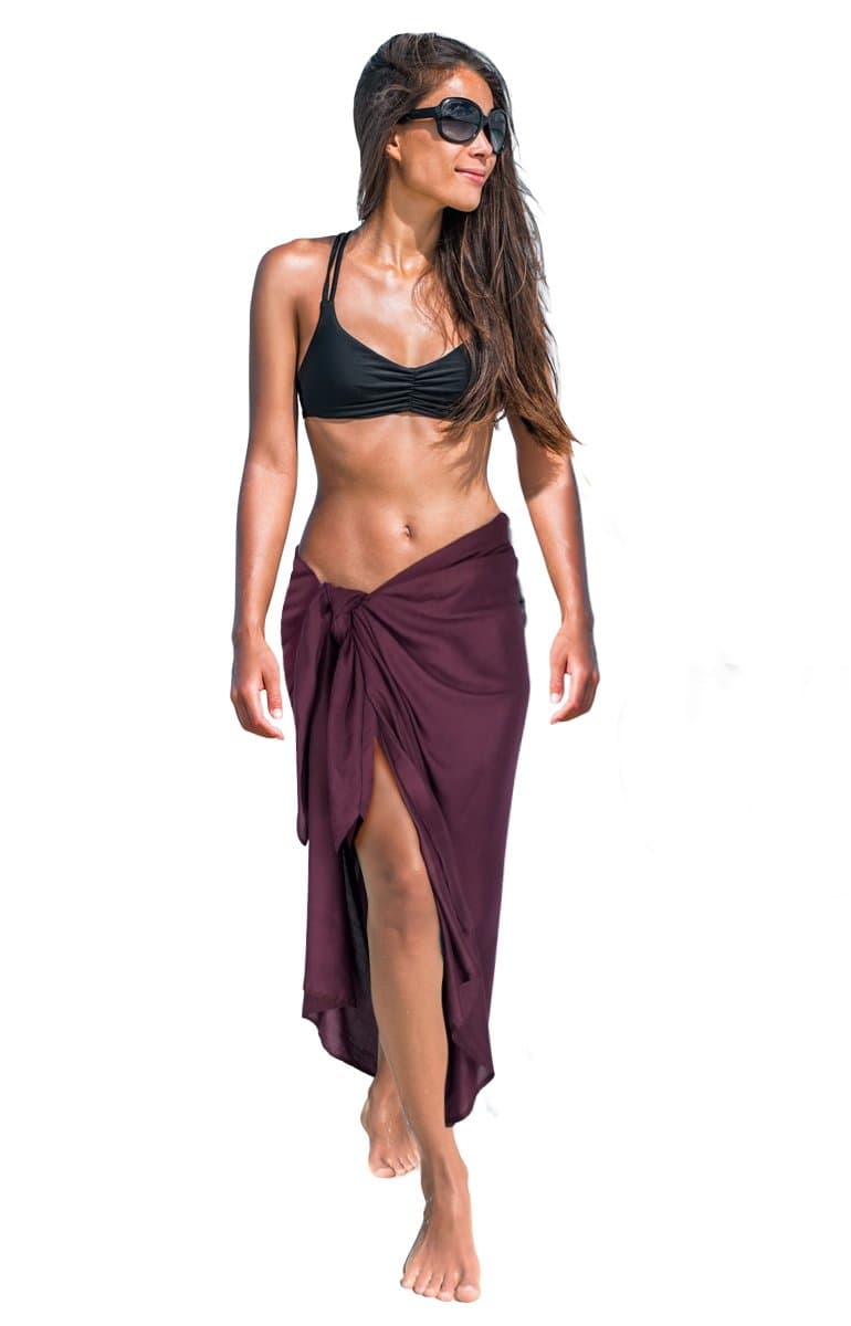 Sarongs for The Beach Sarongs for Women Beach Cover Up Sarong Swimsuit Cover Up Free Coconut Sarong Tie