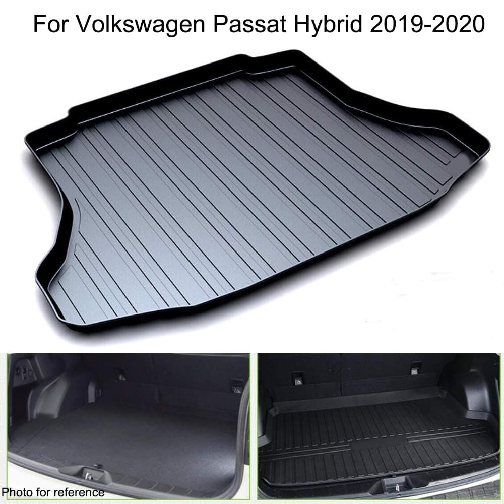 Yingchi Auto Rubber Mat Car Boot Pad liner Cargo Mat Tray Trunk Floor Protector Mat For Passat Hybrid 2019 2020