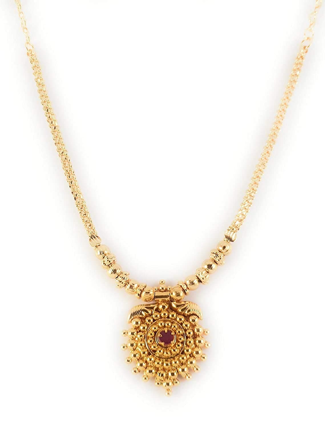 SUKRA GOLDCopper & Gold Plated Chain for Women (Gold)