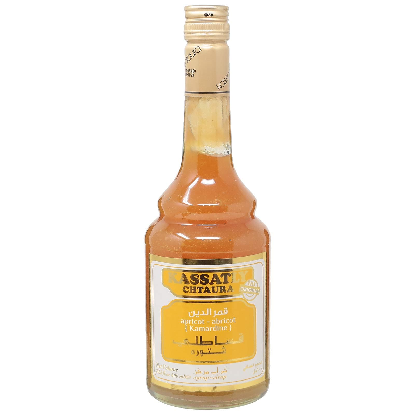 Kassatly Chtaura Apricot Syrup - 600 ml