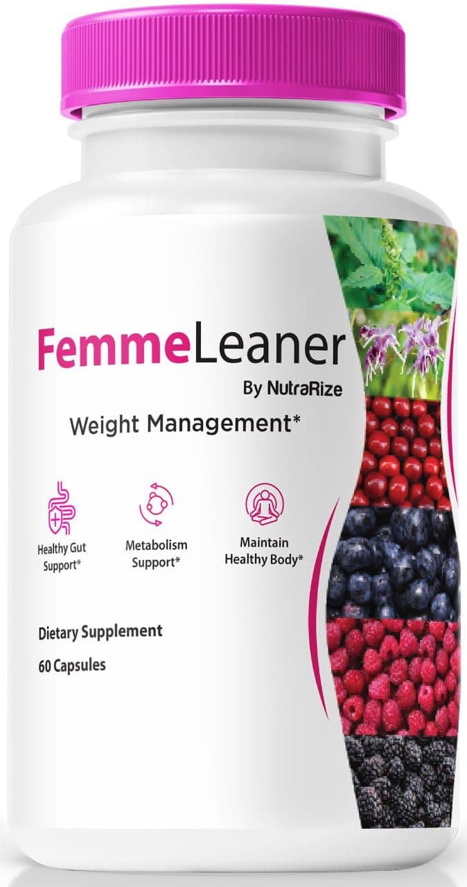 Femme Lean Capsules, FemmeLean Advance Keto Formula, Maximum Strength Keto Support, All Natural Keto Supplement, Femme Lean Keto Vitamins, FemmeLean Ketos Pastillas Reviews (60 Capsules)