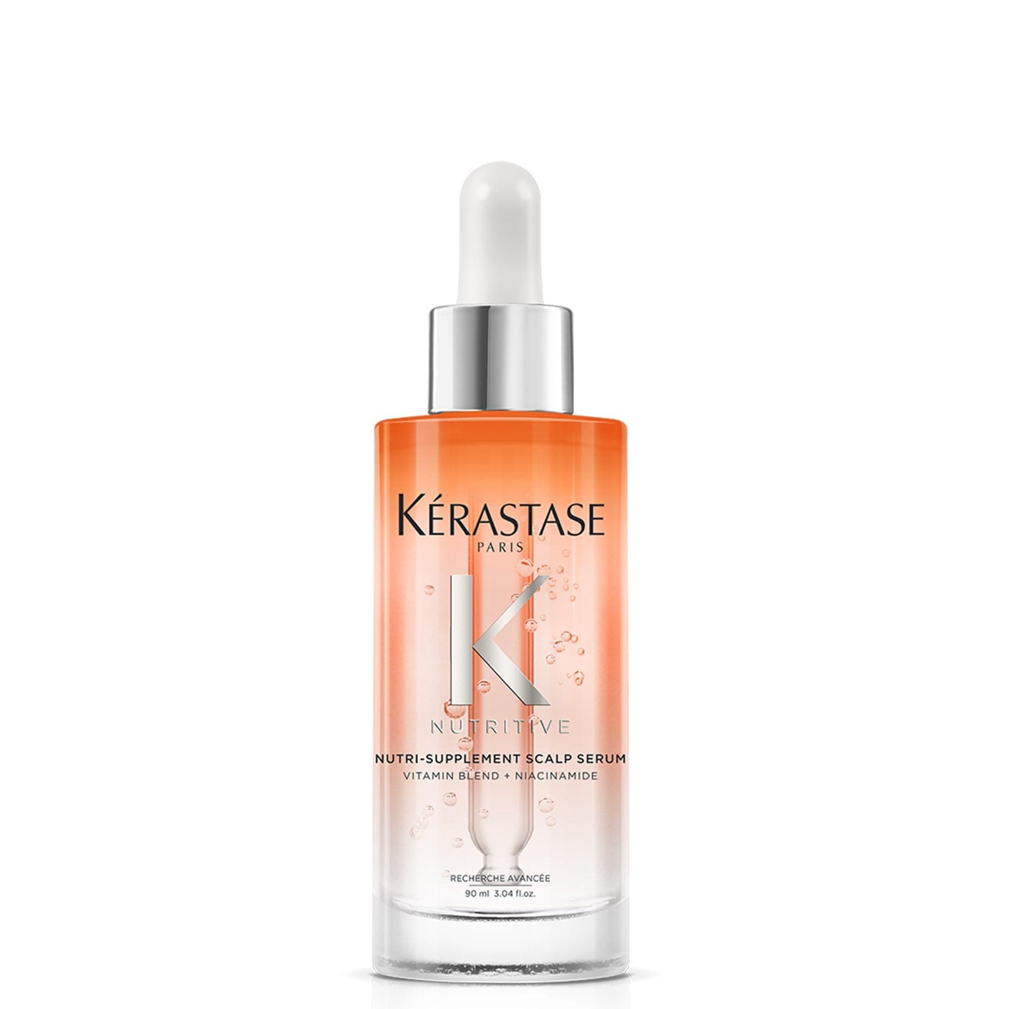 Kerastase Nutritive Hydrating Scalp Serum For Dry Hair - With Niacinamide and Vitamins, Moisturising and Revitalising, Fast Absorbing and Non Greasy, 90 ml