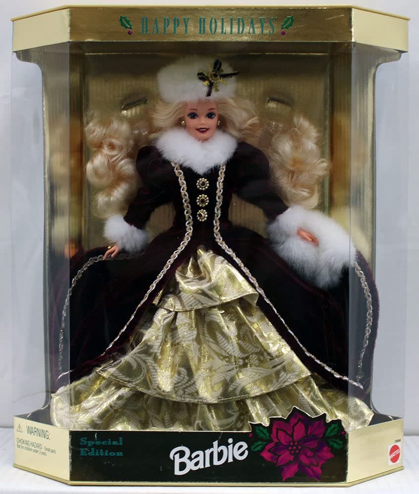 Happy Holidays Barbie Christmas 1996