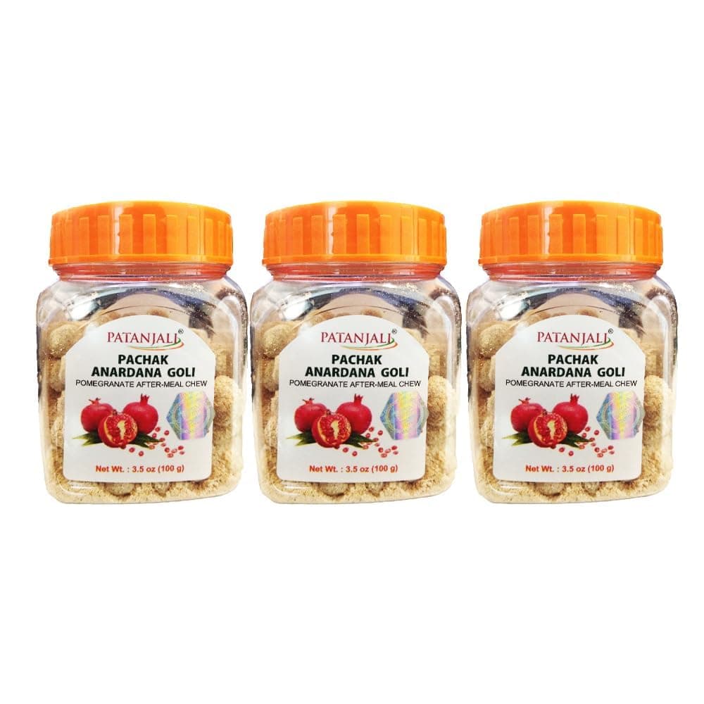 Pachak Anardana Goli Pack of 3 (100gm / 3.5 fl oz - Each)