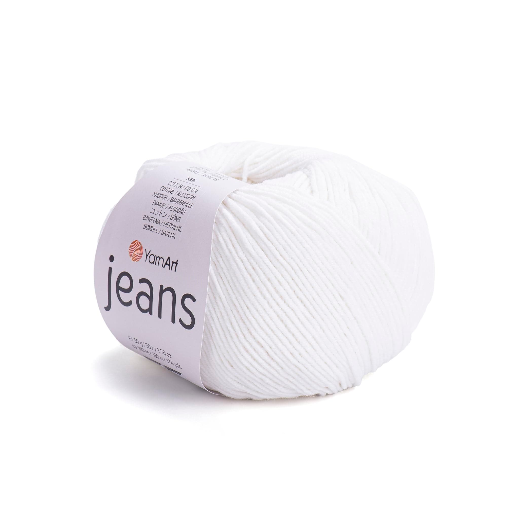 YarnArt Jeans Yarn, Amigurumi Cotton Yarn, Knitting Yarn, 1
