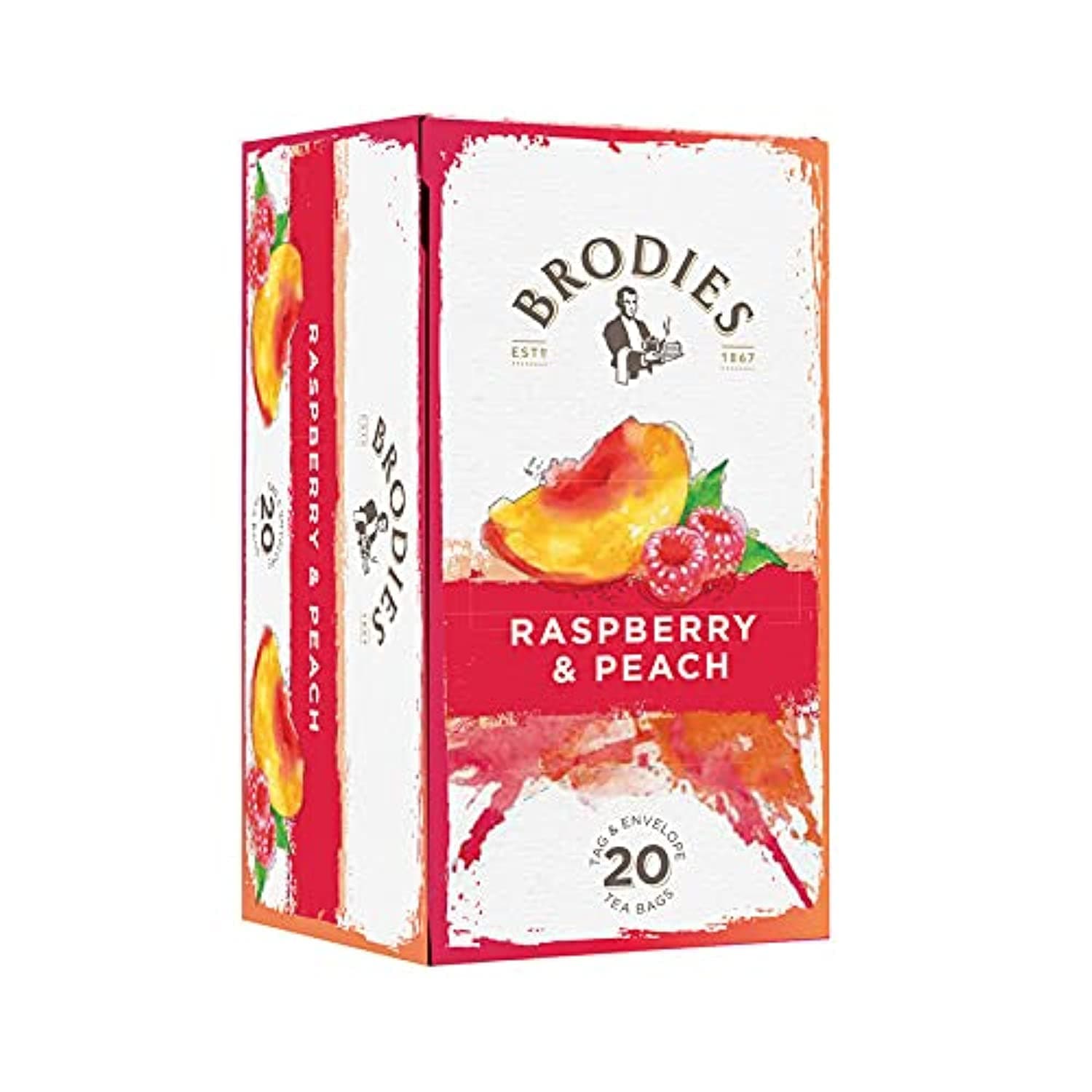 Infusion Rasberry & Peach Tea - 20 Bags