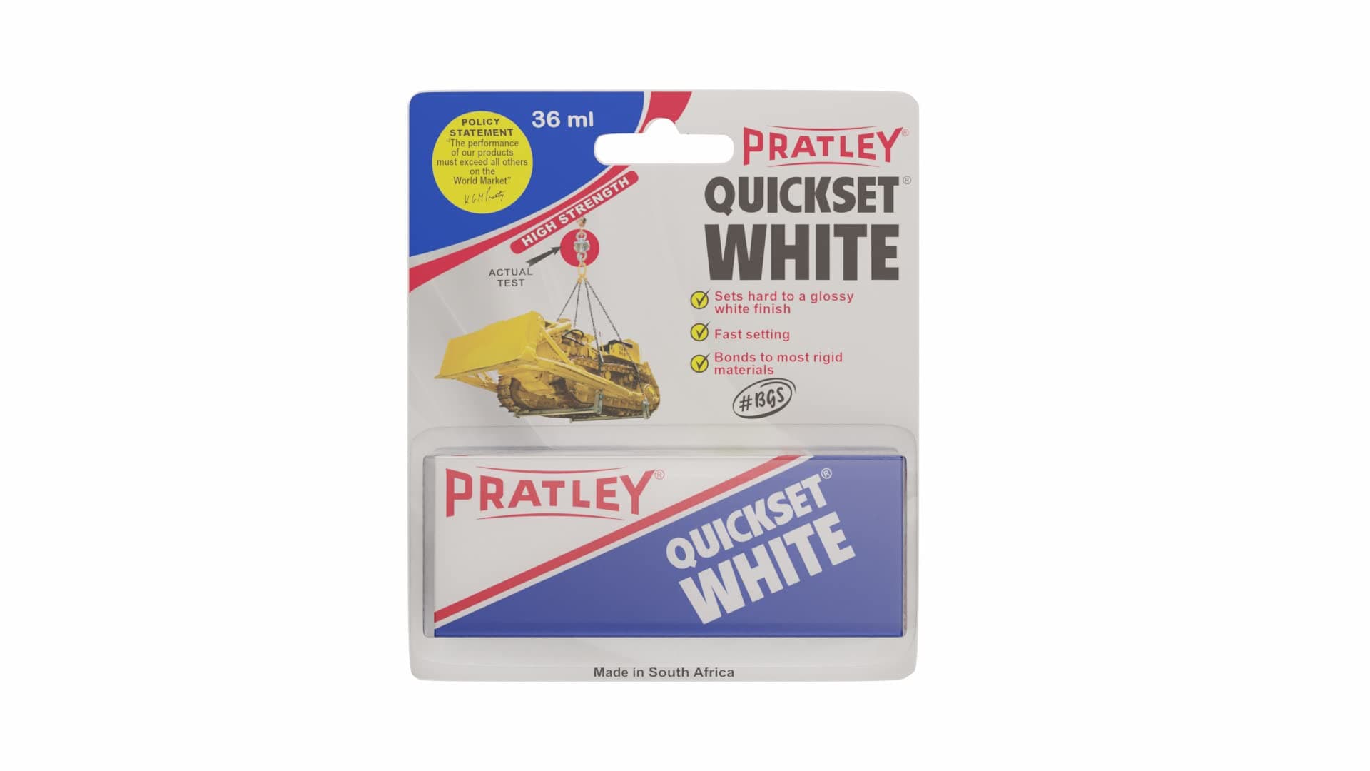 2 x Pratley Quick Set White Epoxy Liquid Glue Adhesive 2 x 18ml Tubes 85139 New