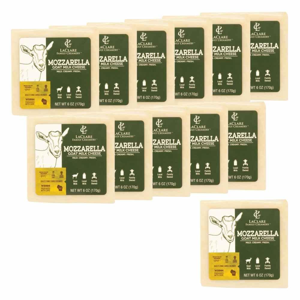 - Laclare Creamery Goat Mozzarella Cheese (Case of 12)