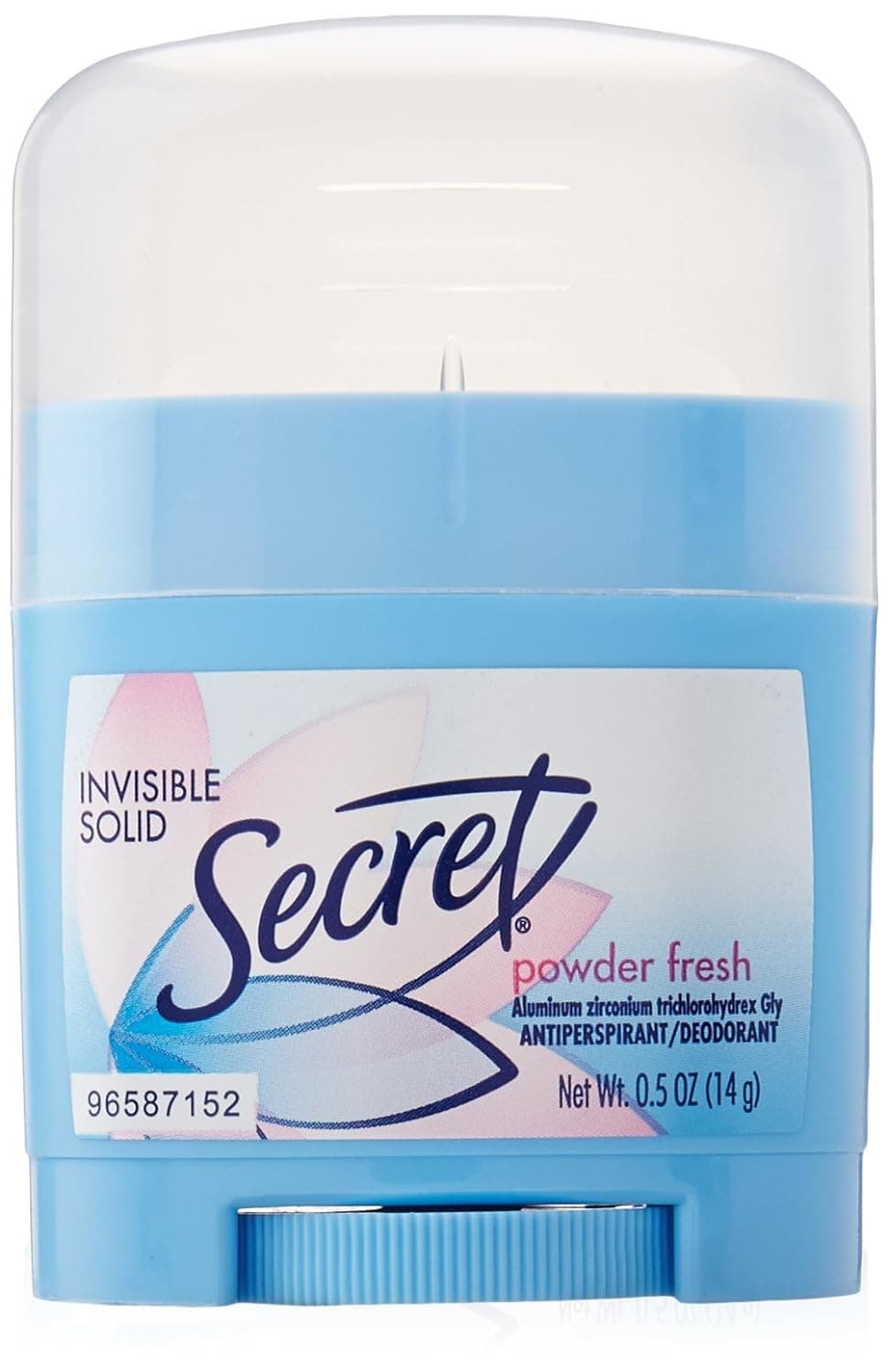 Powder Fresh Invisible Solid Deodorant Travel Size, 0.5 Oz (Pack of 2)