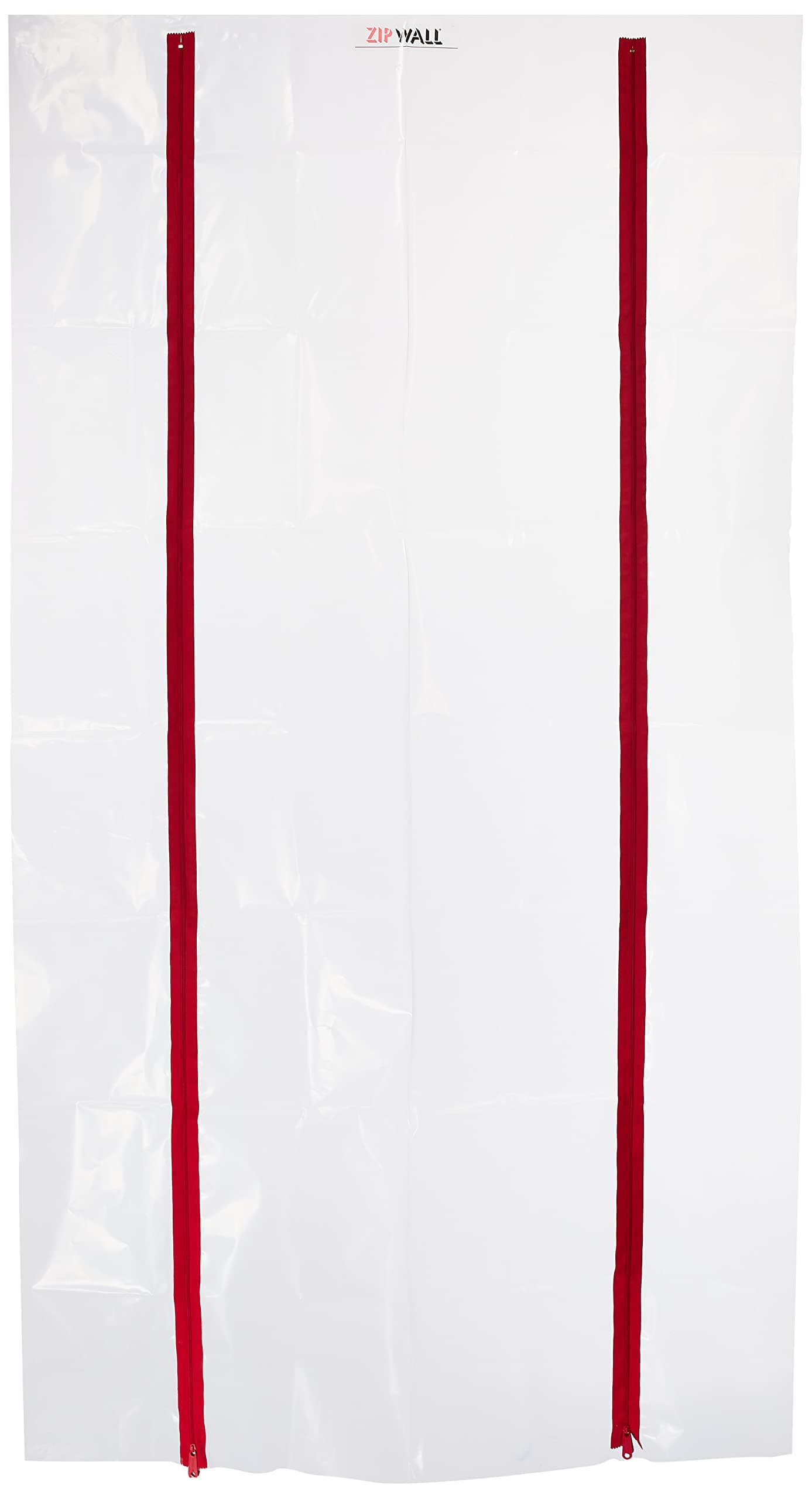 Zipdoor Zds Standard DUSt Barrier Zipper Door Kit, 1 Pack, Red