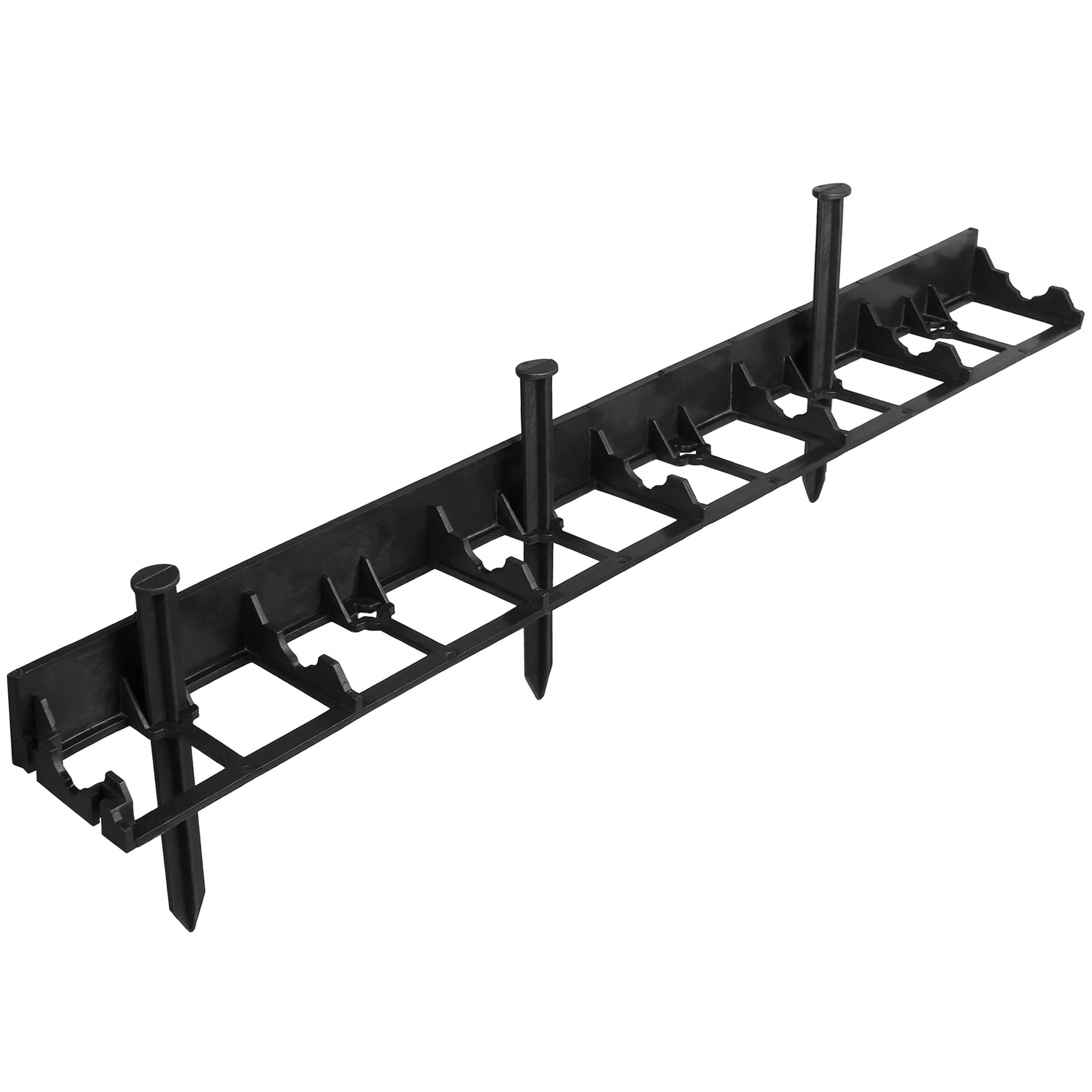 sarcia.eu Geoborder Lawn Edging Land – Paving Stones with Grid/Flower Lawn Mowing Edges (4.5 cm, 12 m)