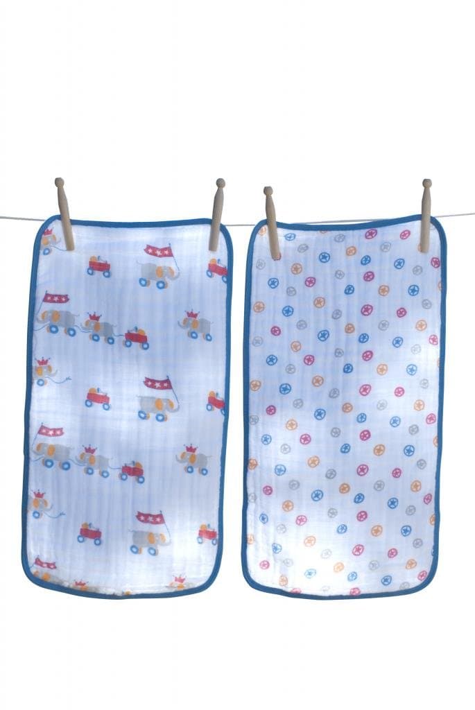 Angel Dear Burp Cloths, Elephant